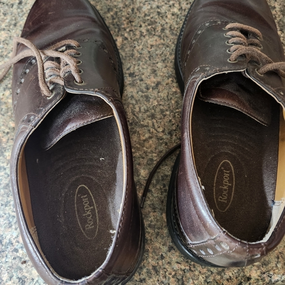 Rockport Men's Dark Brown Oxfords
